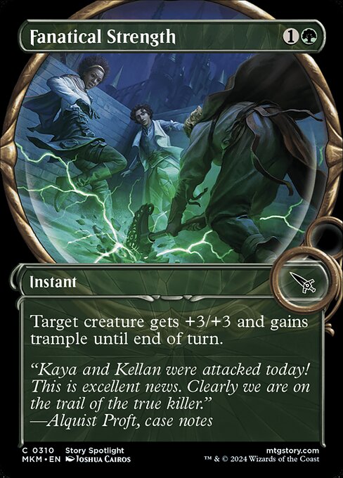 Fanatical Strength highlighted card art