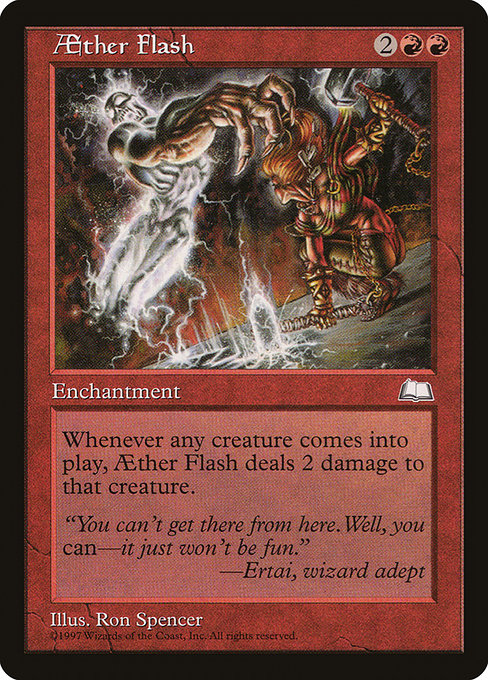 Aether Flash from Weatherlight