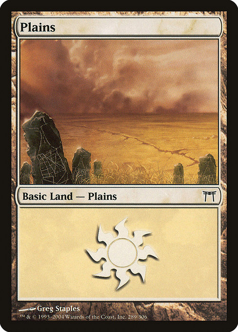 Plains from Champions of Kamigawa