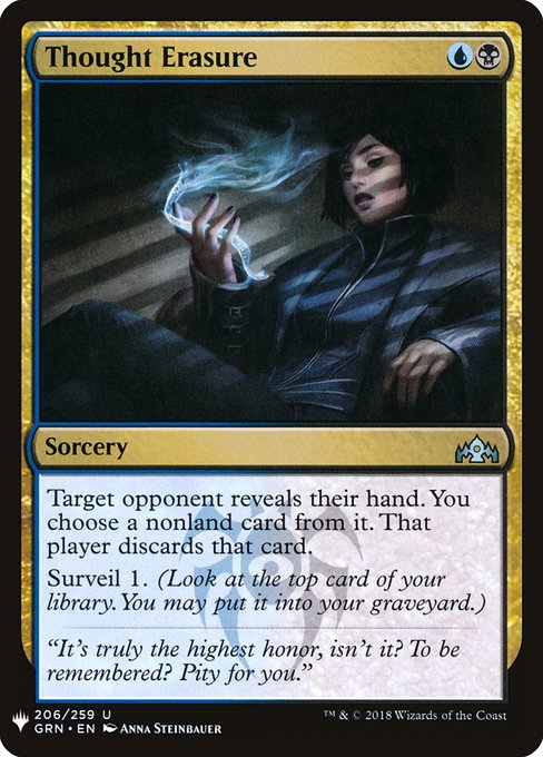 Thought Erasure highlighted card art