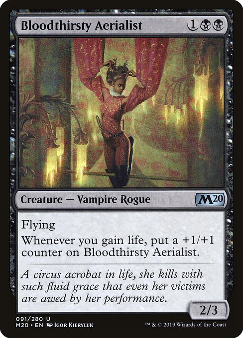 Bloodthirsty Aerialist from Core Set 2020