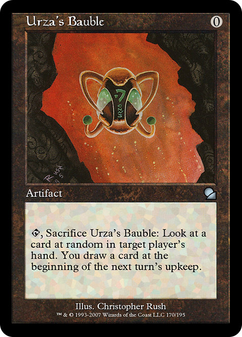 Urza's Bauble from Masters Edition