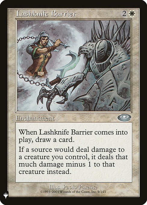 Lashknife Barrier highlighted card art