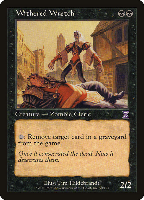 Withered Wretch from Time Spiral Timeshifted