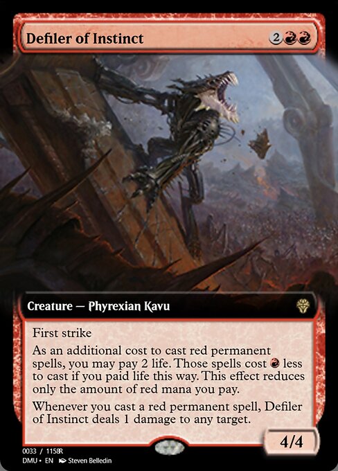 Defiler of Instinct highlighted card art