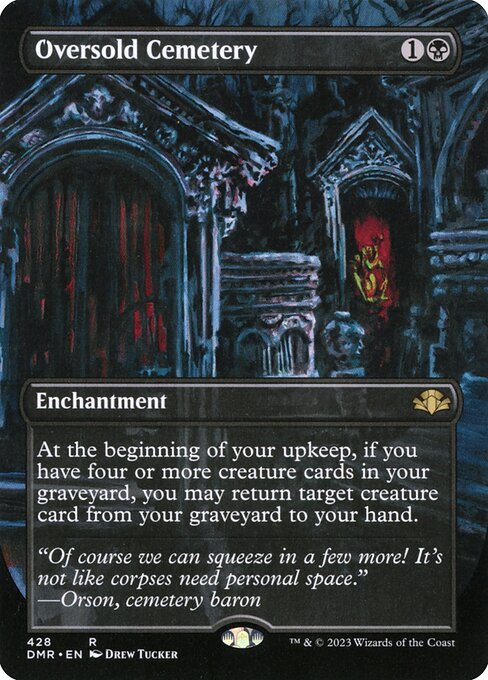 Oversold Cemetery from Dominaria Remastered