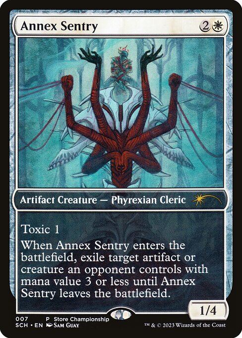 Annex Sentry highlighted card art