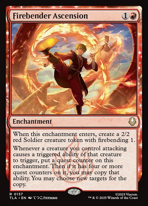 Firebender Ascension from Avatar: The Last Airbender