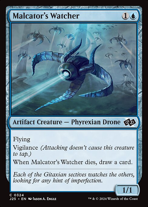 Malcator's Watcher highlighted card art