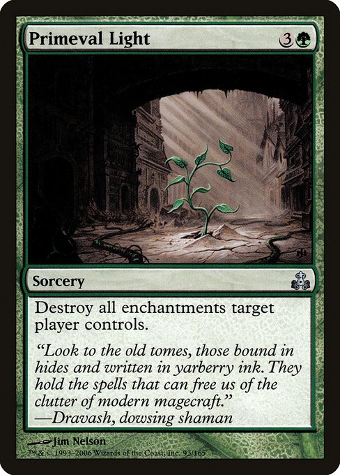 Primeval Light highlighted card art