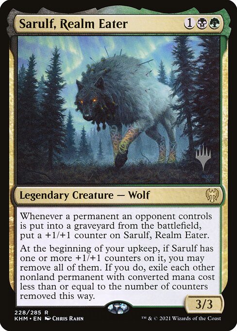 Sarulf, Realm Eater from Kaldheim Promos
