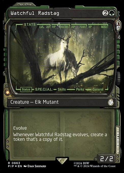 Watchful Radstag from Fallout