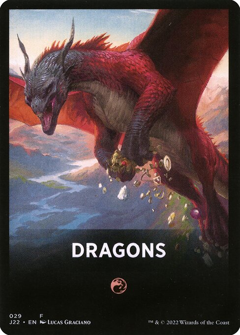 Dragons from Jumpstart 2022 Front Cards