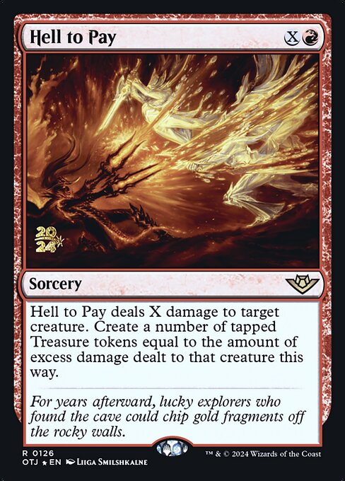 Hell to Pay highlighted card art