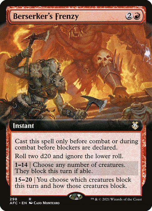 Berserker's Frenzy highlighted card art