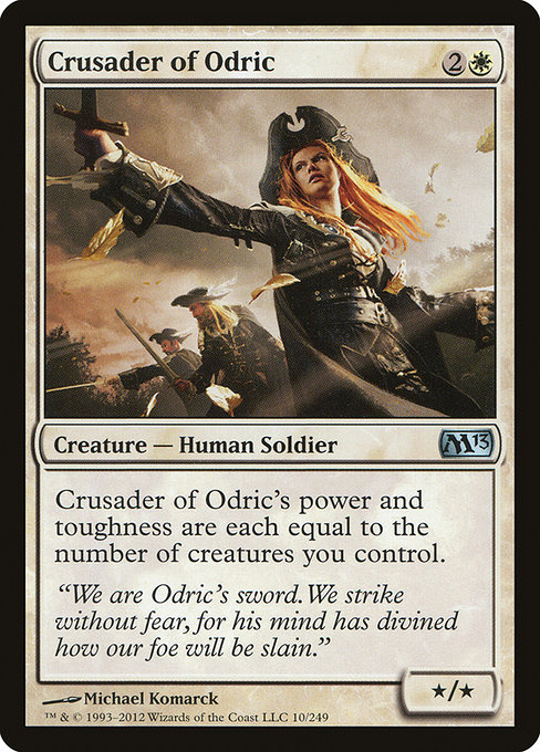 Crusader of Odric from Magic 2013