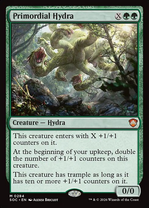Primordial Hydra from Secrets of Strixhaven Commander