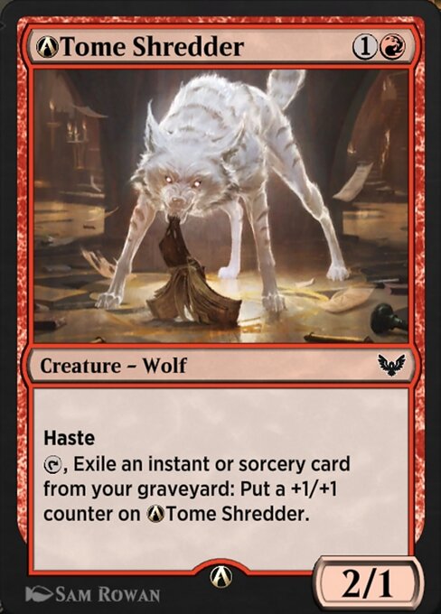 A-Tome Shredder highlighted card art