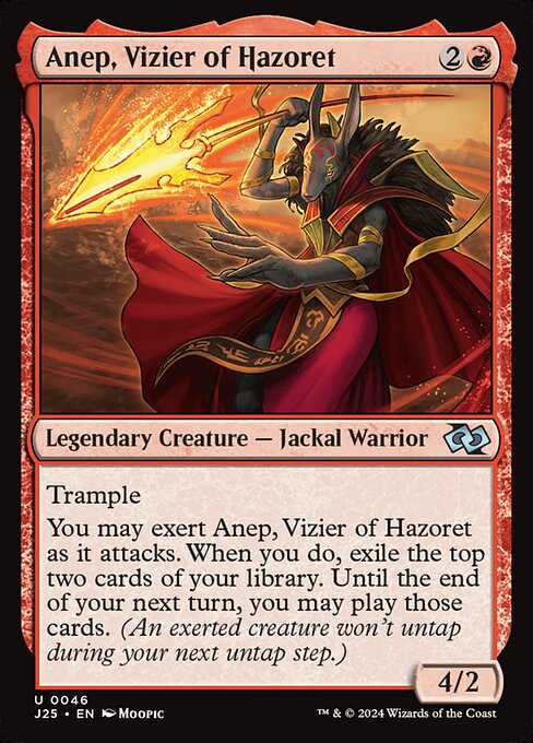 Anep, Vizier of Hazoret highlighted card art