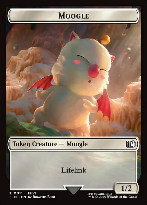 Moogle from Final Fantasy Tokens