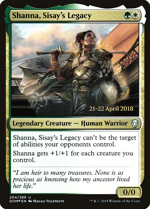 Shanna, Sisay's Legacy from Dominaria Promos