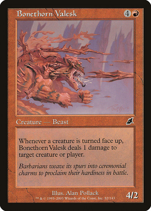 Bonethorn Valesk highlighted card art