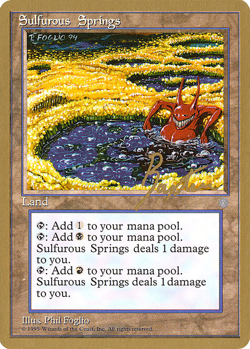 Sulfurous Springs from Pro Tour Collector Set
