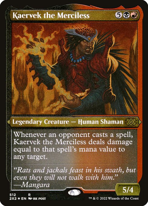 Kaervek the Merciless from Double Masters 2022
