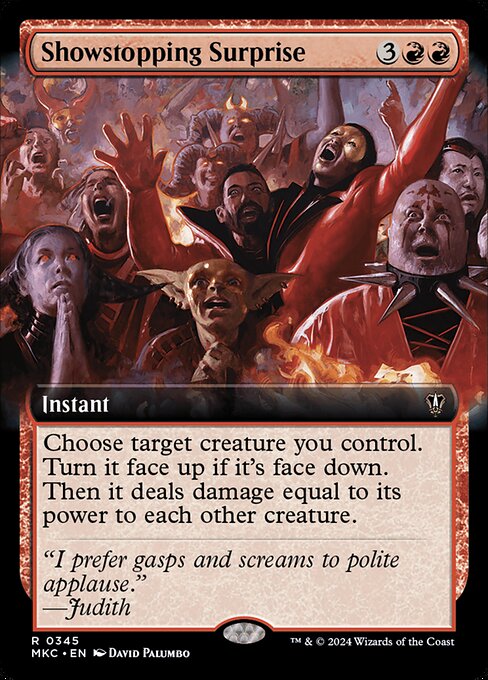 Showstopping Surprise from Murders at Karlov Manor Commander