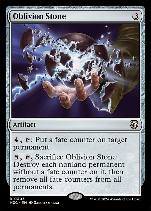 Oblivion Stone highlighted card art