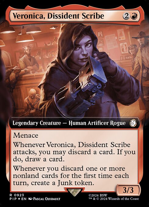 Veronica, Dissident Scribe from Fallout