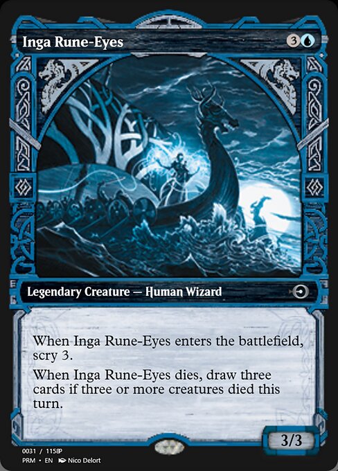 Inga Rune-Eyes from Magic Online Promos