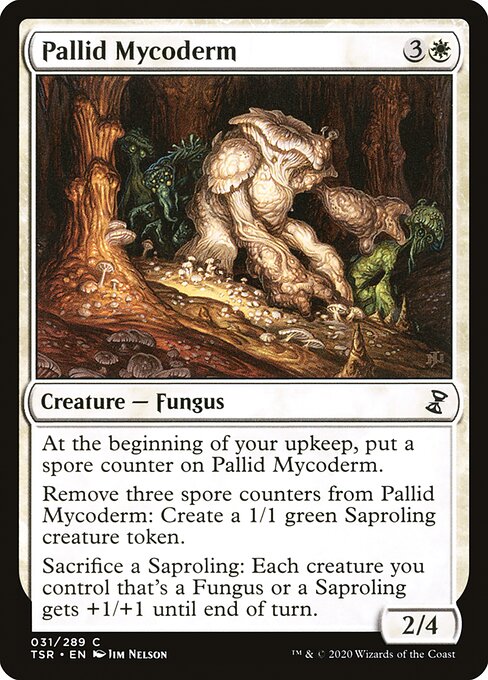 Pallid Mycoderm highlighted card art