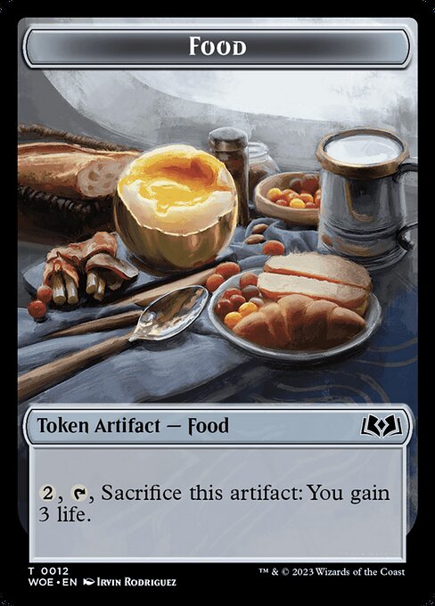 Food from Wilds of Eldraine Tokens