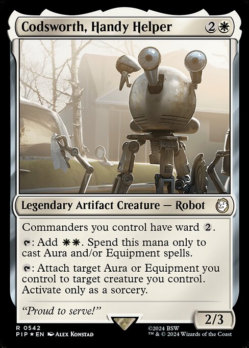 Codsworth, Handy Helper highlighted card art
