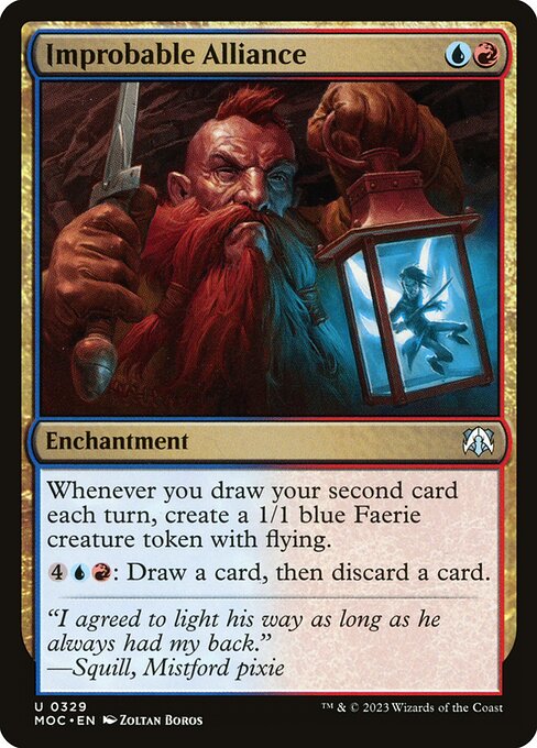 Improbable Alliance highlighted card art