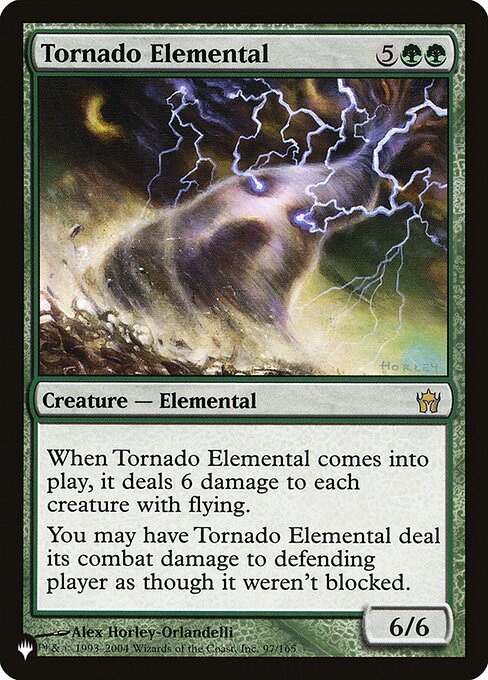 Tornado Elemental highlighted card art
