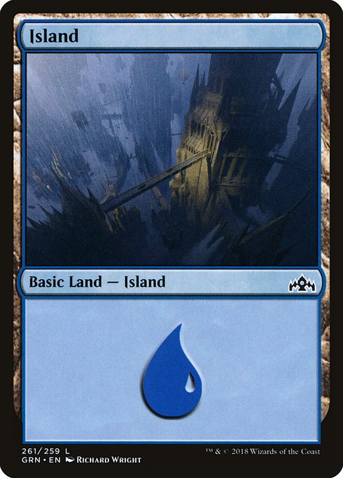 Island from Guilds of Ravnica