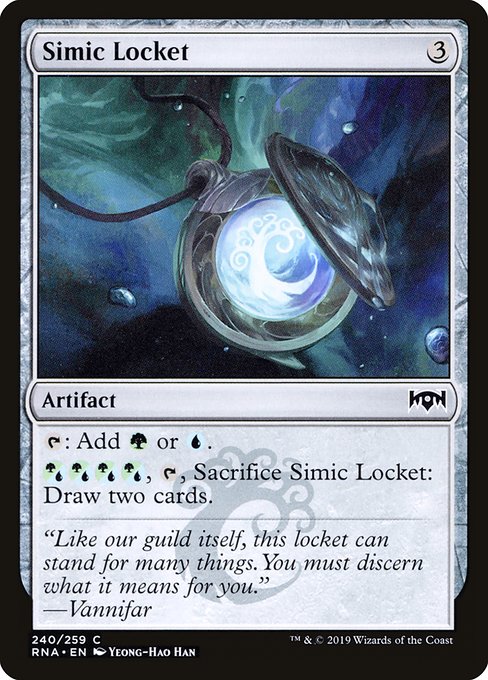 Simic Locket from Ravnica Allegiance