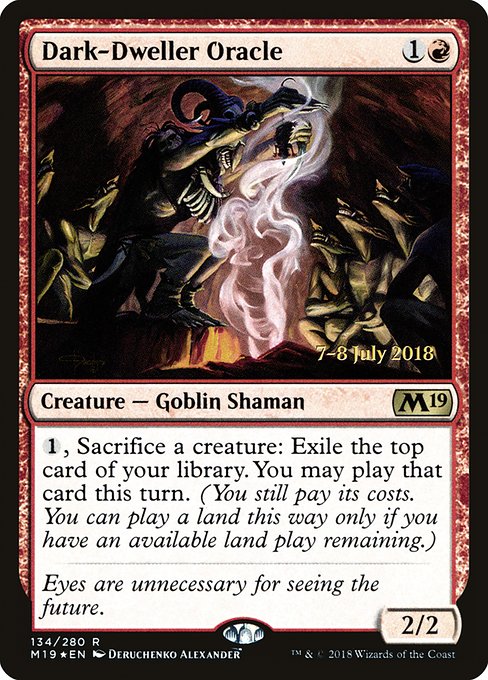 Dark-Dweller Oracle from Core Set 2019 Promos