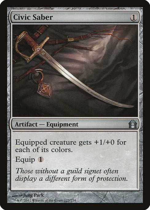 Civic Saber from Return to Ravnica