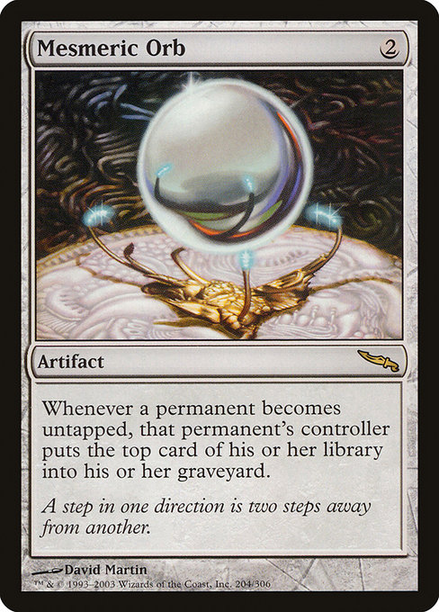 Mesmeric Orb from Mirrodin