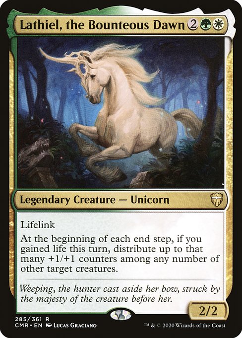 Lathiel, the Bounteous Dawn from Commander Legends