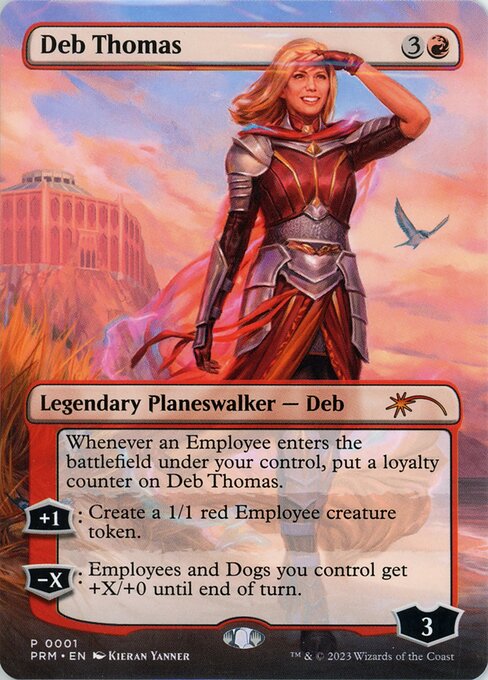 Deb Thomas highlighted card art