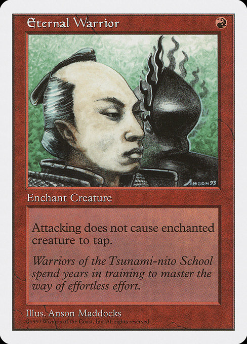Eternal Warrior highlighted card art
