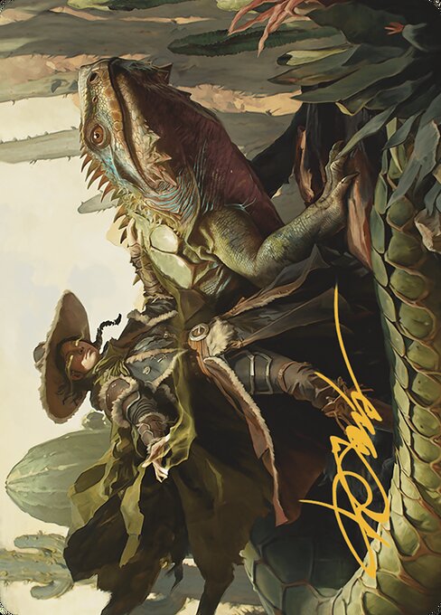 Outcaster Trailblazer // Outcaster Trailblazer from Outlaws of Thunder Junction Art Series
