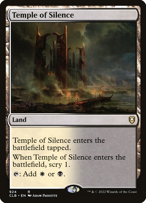 Temple of Silence from Commander Legends: Battle for Baldur's Gate