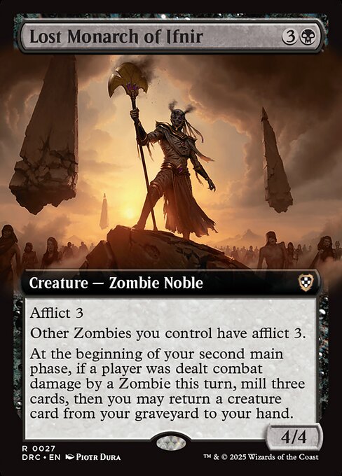 Lost Monarch of Ifnir highlighted card art
