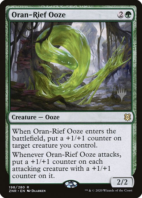 Oran-Rief Ooze from Zendikar Rising Promos