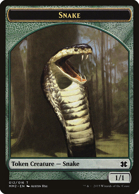 Snake from Modern Masters 2015 Tokens